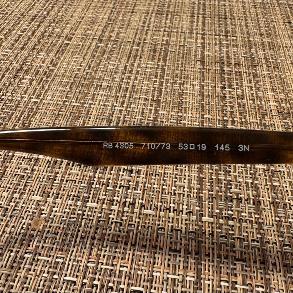 Ray-Ban RB4305 710/73 Tortoise Frame Light Havana Color - Picture 6 of 10